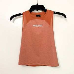 Nike Coral Mesh Athletic Tank Top